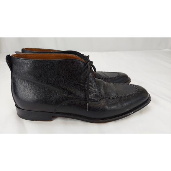 Bruno Magli Men\'s Leather Chukka Boot Hancrafted Made In Italy Size 8.5 M main image 5